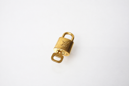 Louis Vuitton Padlock & Key Set