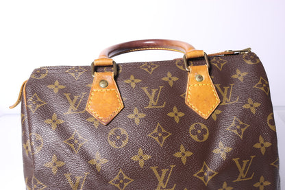 Vintage Louis Vuitton Speedy 25 Monogram | 1992 + lock & key