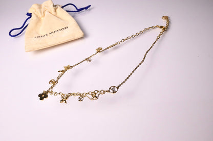Louis Vuitton Gold Blooming Supple Necklace
