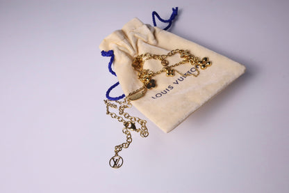 Louis Vuitton Gold Blooming Supple Necklace
