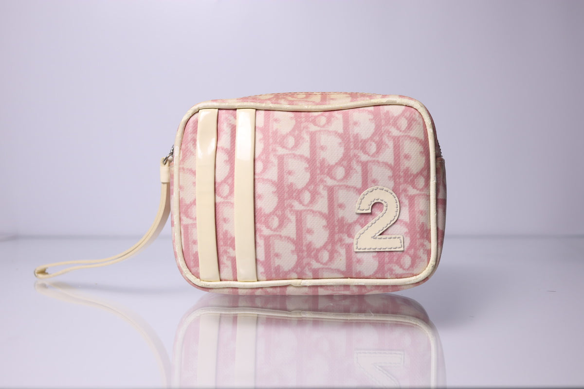 Vintage Dior Pink Trotter No. 2 Pouch