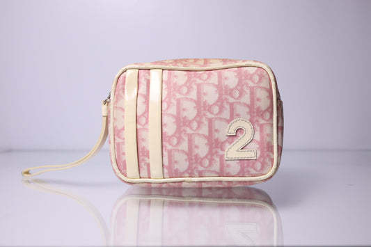 Vintage Dior Pink Trotter No. 2 Pouch