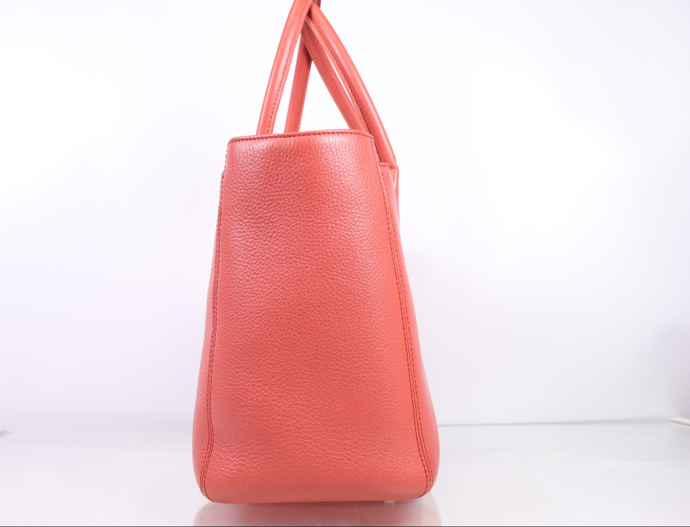Chanel Cerf Executive Tote Coral
