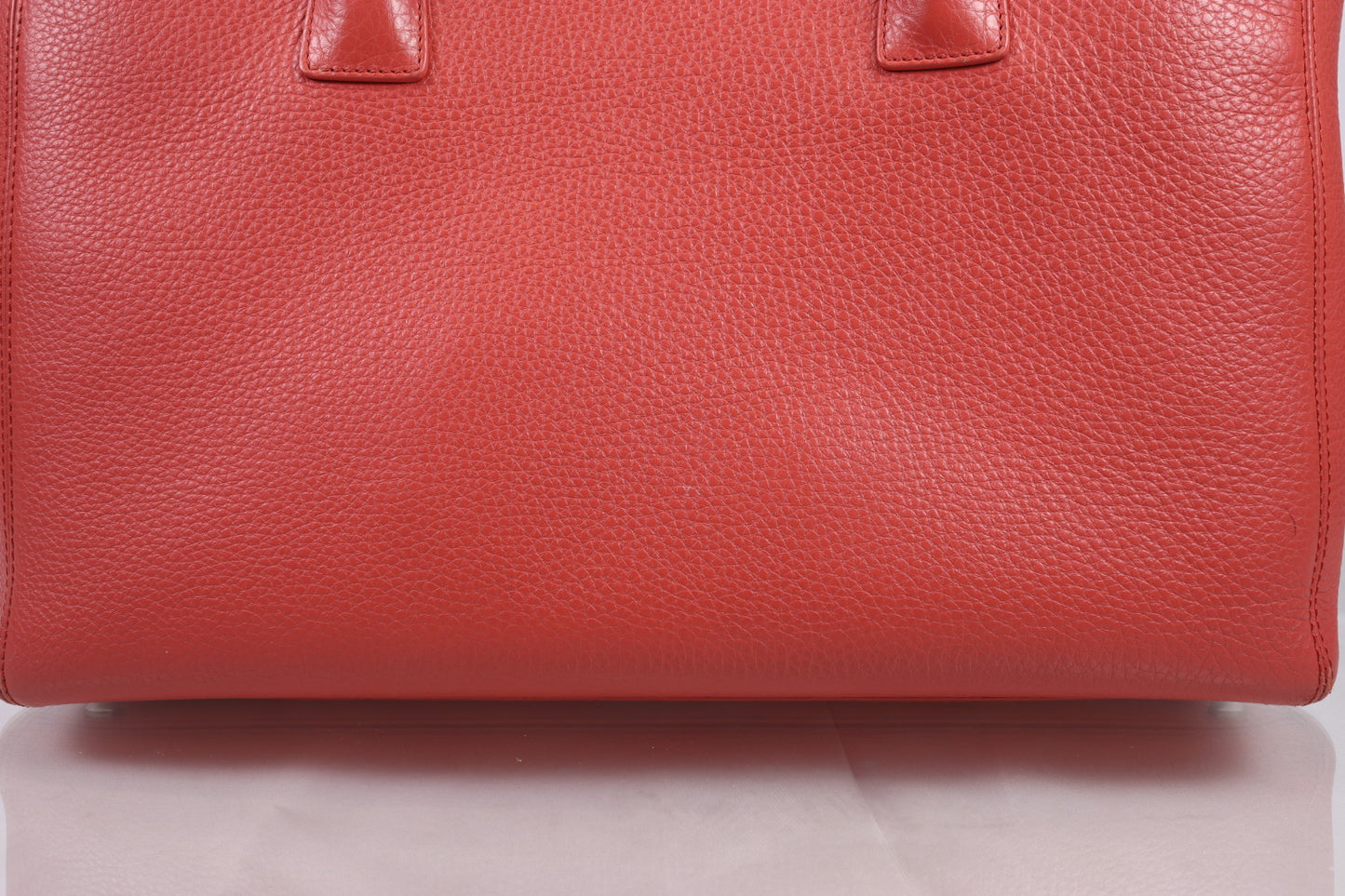 Chanel Cerf Executive Tote Coral