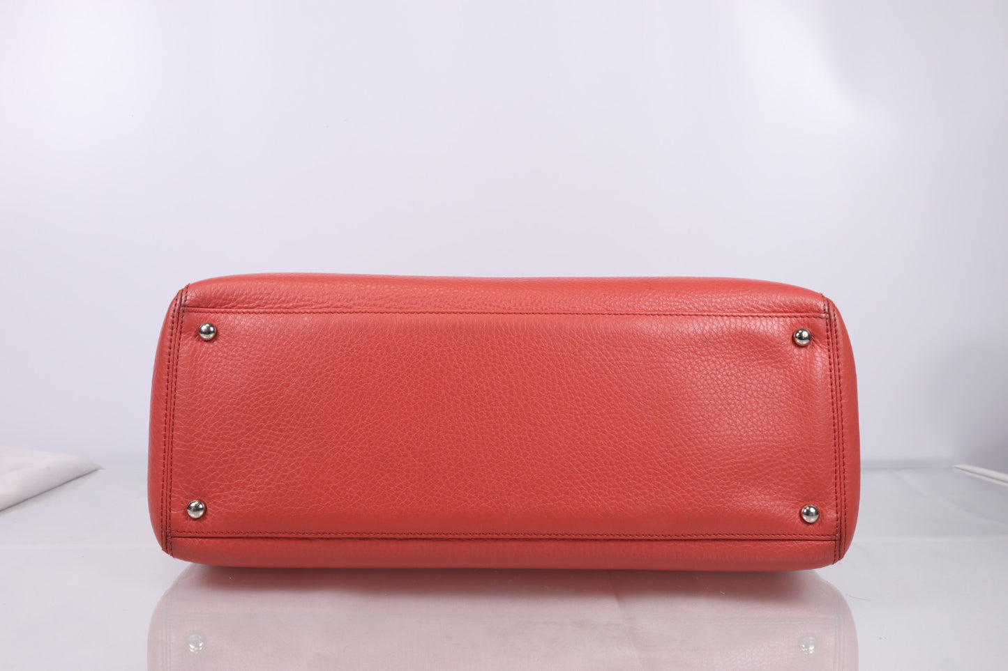 Chanel Cerf Executive Tote Coral