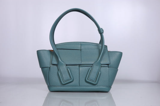 Bottega Veneta Blue Mini Arco Tote