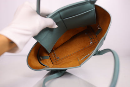 Bottega Veneta Blue Mini Arco Tote