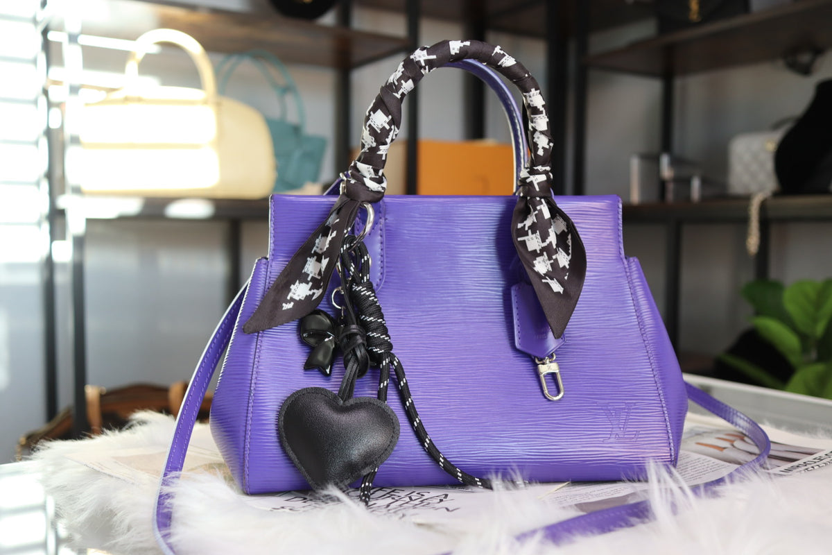 Louis Vuitton Epi Marly BB Figue Purple