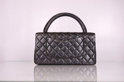 Vintage Chanel Quilted Lambskin Kelly Parent Top Handle Bag