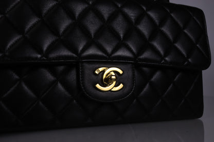 Vintage Chanel Quilted Lambskin Kelly Parent Top Handle Bag