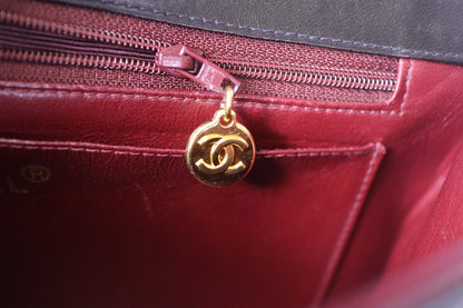 Vintage Chanel Quilted Lambskin Kelly Parent Top Handle Bag