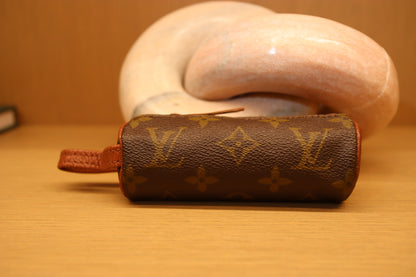 Vintage Louis Vuitton Etui Trois Golf Ball Pouch M58249 | Eclair Zipper