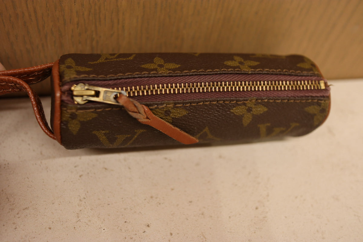 Vintage Louis Vuitton Etui Trois Golf Ball Pouch M58249 | Eclair Zipper