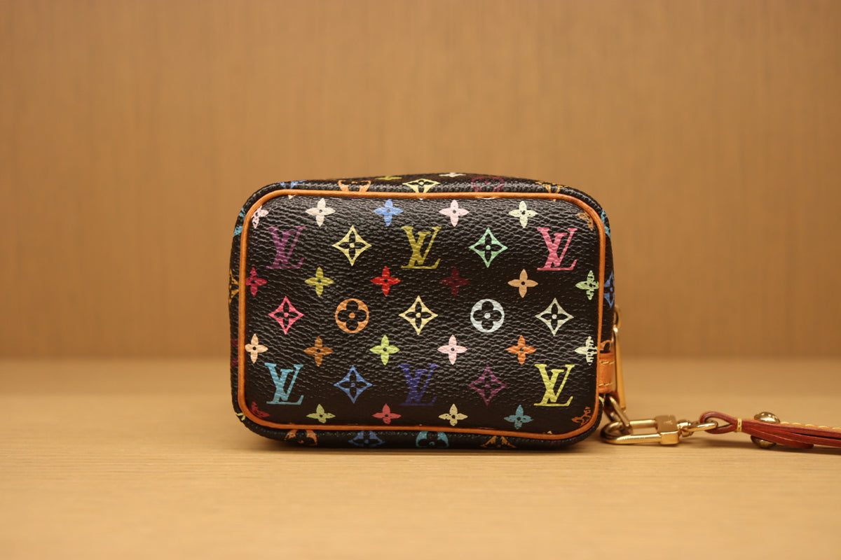 Louis Vuitton x Takashi Murakami Multicolore Monogram Wapity Pouch