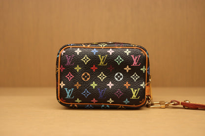 Louis Vuitton x Takashi Murakami Multicolore Monogram Wapity Pouch