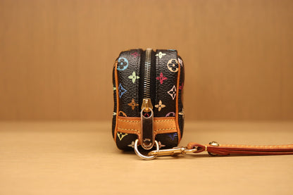 Louis Vuitton x Takashi Murakami Multicolore Monogram Wapity Pouch