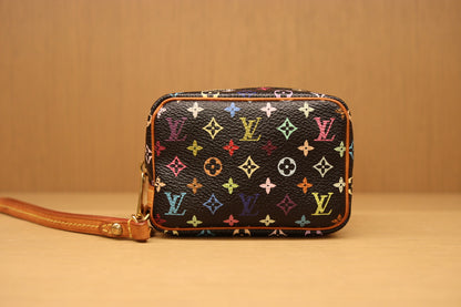 Louis Vuitton x Takashi Murakami Multicolore Monogram Wapity Pouch