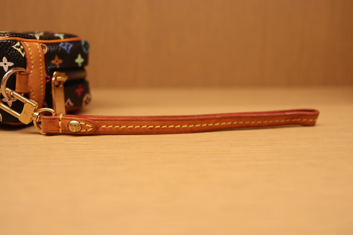 Louis Vuitton x Takashi Murakami Multicolore Monogram Wapity Pouch