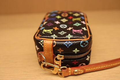 Louis Vuitton x Takashi Murakami Multicolore Monogram Wapity Pouch