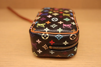 Louis Vuitton x Takashi Murakami Multicolore Monogram Wapity Pouch
