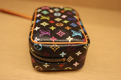 Louis Vuitton x Takashi Murakami Multicolore Monogram Wapity Pouch