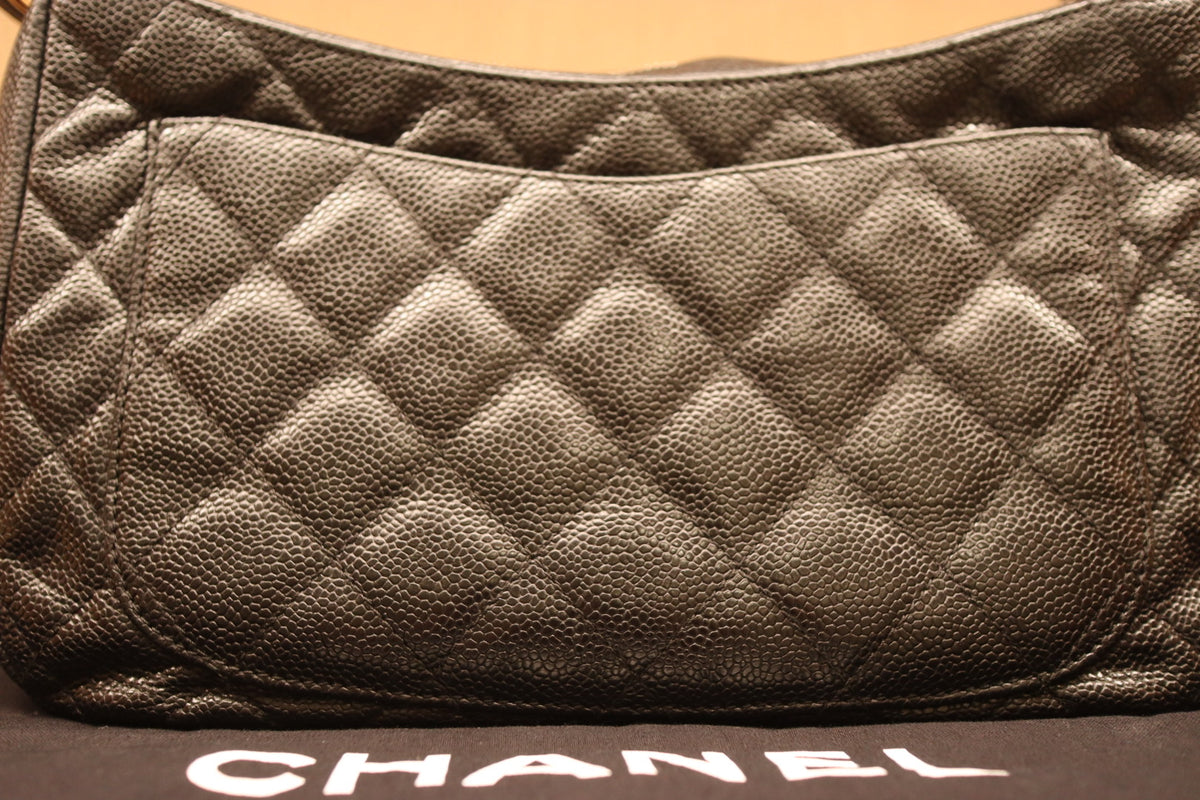 Chanel Timeless Quilted Caviar Leather Shoulder Bag