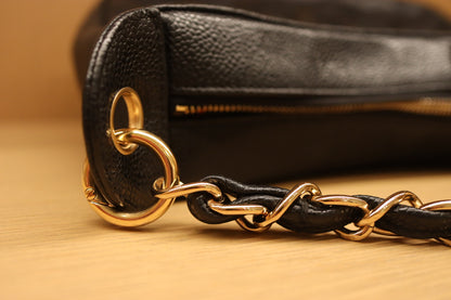 Chanel Timeless Quilted Caviar Leather Shoulder Bag