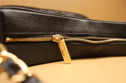 Chanel Timeless Quilted Caviar Leather Shoulder Bag