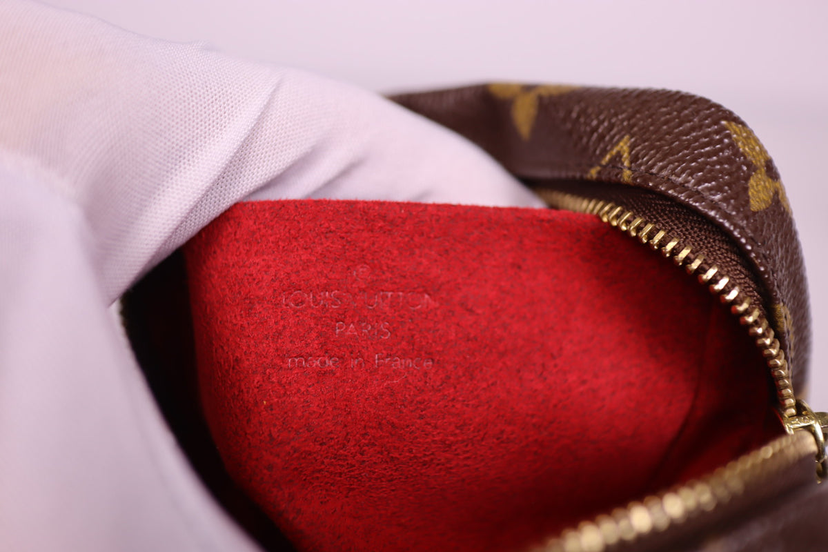 Louis Vuitton Monogram Trousse Wapity Pouch with box | 2005 September