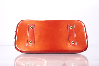 Louis Vuitton Alma BB Red Monogram Vernis