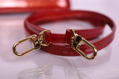 Louis Vuitton Alma BB Red Monogram Vernis