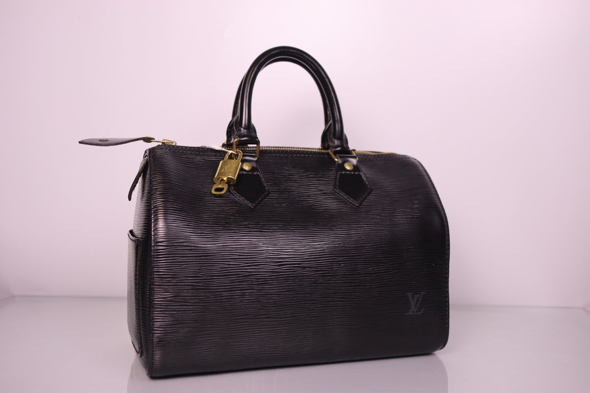 Louis Vuitton Epi Speedy 25 Noir | 1992