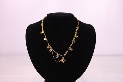 Louis Vuitton Gold Blooming Supple Necklace