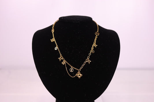 Louis Vuitton Gold Blooming Supple Necklace