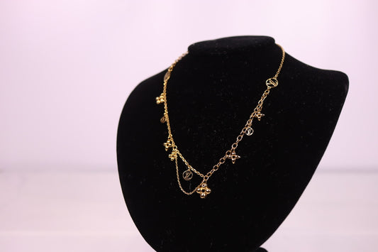 Louis Vuitton Gold Blooming Supple Necklace
